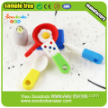 tableware Puzzle Eraser,toy school Stationery